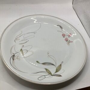 RC Japan Floral Gold Accent Dinner Plate Vintage Replacement Plate 1389